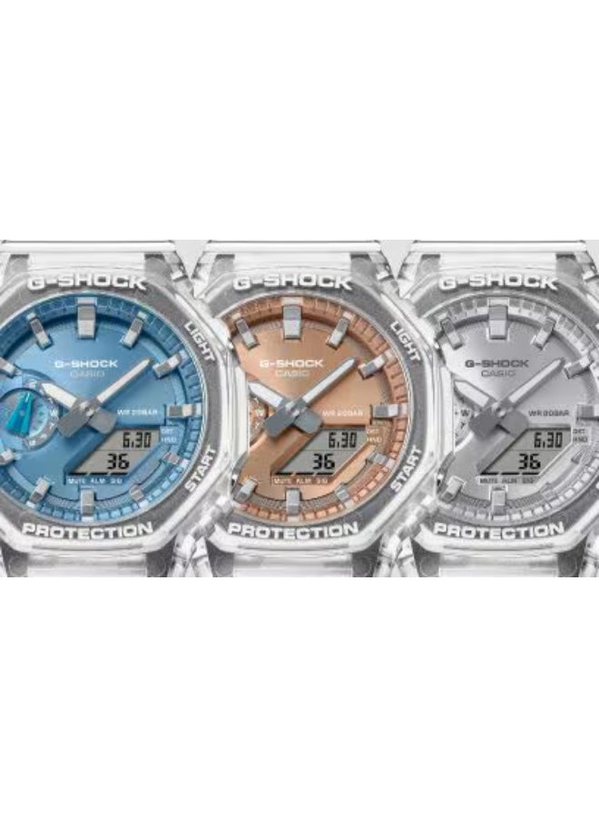 G-SHOCK Men's Resin Analog-Digital Watch GA-2100BM-7A8DR - 45.4 mm - Image 3